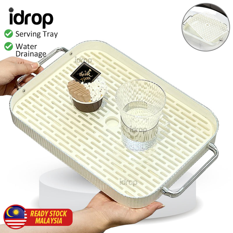 idrop Drinkware Serving Draining Rack / Dulang Hidang Minuman / 单层水杯沥水架