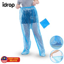 idrop Disposable Waterproof Full Cover Rain Pants / Seluar Hujan Kalis Air pakai Buang / 一次性防水全覆盖雨裤