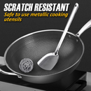 idrop [ TOP SUPER COMBO SET ] 65CM Cooking Wok & Lid Cover & Long Spatula Ladle & 40CM Wok & 28CM Wok & 34CM Wok / Kuali Masak Nonstick Honeycomb 65CM & Penutup Tudung & Senduk Spatula Panjang & Kuali 40CM & Kuali 28CM & Kuali 34CM