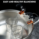idrop Stainless Steel Open And Close Hot Pot Spoon / Keluli Tahan Karat Buka Dan Tutup Sudu Periuk Panas /  不锈钢开合式火锅勺