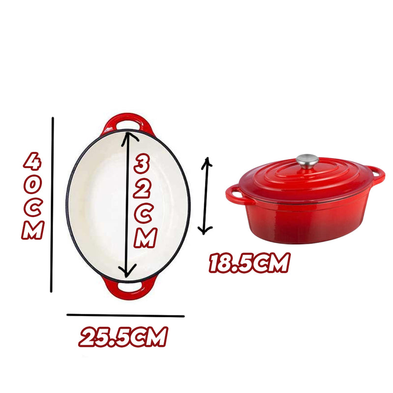 idrop Versatile Cast Oval Iron Wok Perfect for 32CM Ideal for Stir-Frying, Searing, and Slow Cooking / Wok Besi Cor Serbaguna Ideal untuk Menggoreng, Menumis, dan Memasak Perlahan