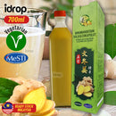 idrop [ 700ml ] MINUMAN BOTANI Enzim Halia Bentong atau Halia & Cuka Pulut [ Ada Gula / Tiada Gula ] / BOTANICAL BEVERAGE Bentong Ginger Enzyme or Ginger & Glutinous Rice Vinegar [ Sugar / No Sugar ] / [ 700ml ] 生姜糯米醋植物饮料 [ 糖 / 无糖 ]