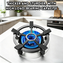 idrop 2 PCS 21CM Gas Stove Support Rack Non Slip Pot Holder Universal Kitchen Stove Trivet Small Pot Pan Stand Cookware Support Rak Dapur Gas 21CM 2PCS Rak Sokongan Periuk Anti Gelincir Rak Kuali Universal Untuk Dapur Sesuai Untuk Periuk dan Kuali Kecil