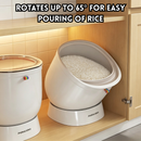 idrop 2 PCS Airtight Food Storage Container Moisture Proof Insect Proof Grain Rice Flour Kitchen Pantry Organizer Bekas Makanan Kedap Udara 2PCS Bekas Anti Lembapan dan Anti Serangga Untuk Simpan Beras Bijirin Tepung dan Bahan Dapur Organiser Pantri Rumah