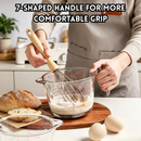 idrop 1 PCS 500ML Heat Resistant Glass Measuring Cup Food Grade Jug with Scale Microwave Safe Baking Milk Pitcher Egg Mixing Cawan Penyukat Kaca 500ML 1PCS Tahan Haba Gred Makanan Dengan Skala Untuk Ketuhar Gelombang Mikro Membancuh Susu dan Memukul Telur