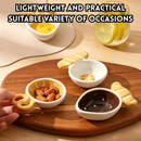 idrop 7 PCS – Beautiful Seasoning Dish Set Ceramic Sauce Dipping Bowls Cute Condiment Plates for Hot Pot Soy Sauce Vinegar Side Dish Serving Plates Set Set Pinggan Perasa 7PCS Pinggan Celup Sos Seramik Comel Untuk Kicap Cuka Hot Pot dan Hidangan Sampingan