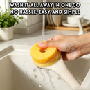 idrop 1 SET Kitchen Cleaning Brush Long Handle Dish Wash Oil Grease Brush with 3 Replacement Brush Heads Household Scrub Pembersih Dapur 1SET Berus Basuh Pinggan Bertangkai Panjang Penanggal Minyak dan Kotoran Dengan 3 Kepala Gantian Untuk Kegunaan Rumah