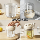 idrop 2 PCS – 380ML Ice Cube Tray Cup 3IN1 Ice Maker Mold with One Press Release for Cold Drinks Travel Cups & Water Bottles Bekas Ais 380ML Cawan Pembuat Ais 3 Dalam 1 Dengan Tekan Lepas Rekaan Mudah Untuk Minuman Sejuk, Cawan Perjalanan & Botol Air