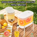 idrop 1 PCS – Refrigerator Water Dispenser Jug with Tap Large Capacity Sealed Cold Drink Juice Fruit Tea Pitcher with Stand Home Use Jag Air Peti Sejuk Dengan Paip Kapasiti Besar Bekas Minuman Sejuk Bertutup Jus Teh Buah Dengan Tapak Sokongan Rumah