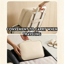 idrop 2 PCS – 6 in 1 Travel Compression Bag + Nylon Toiletry Bag Set Luggage Organizer Packing Cubes Clothes Storage Bag Underwear for Travel and Business 6 Dalam 1 Dengan Beg Mampatan + Beg Dobi Nylon Organiser Bagasi Simpan Pakaian Simpan Seluar Dalam