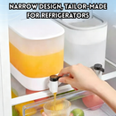 idrop 1 PCS – Refrigerator Water Dispenser Jug with Tap Large Capacity Sealed Cold Drink Juice Fruit Tea Pitcher with Stand Home Use Jag Air Peti Sejuk Dengan Paip Kapasiti Besar Bekas Minuman Sejuk Bertutup Jus Teh Buah Dengan Tapak Sokongan Rumah