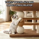 idrop 1 PCS All In One Cat Scratching Post & Cat Bed Space Saving Sisal Scratcher Cat Tree Four Season Pet Bed Durable Cat Toy Tiang Cakar Kucing & Katil Kucing 1PCS Rekaan Jimat Ruang Dengan Tali Sisal Tahan Lasak Mainan Anti Bulu Gugur Untuk Semua Musim