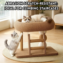 idrop 1 PCS All In One Cat Scratching Post & Cat Bed Space Saving Sisal Scratcher Cat Tree Four Season Pet Bed Durable Cat Toy Tiang Cakar Kucing & Katil Kucing 1PCS Rekaan Jimat Ruang Dengan Tali Sisal Tahan Lasak Mainan Anti Bulu Gugur Untuk Semua Musim