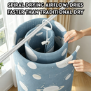 idrop 2 PCS 2.2M Spiral Clothes Drying Rack Bed Mattress Ventilation Tool Large Round Rotating Balcony Drying Hanger Household Airing Rack Rak Pengering Spiral 2.2M 2PCS Rak Jemuran Bulat Berputar Untuk Balkoni Kegunaan Rumah Sesuai Untuk Pengudaraan