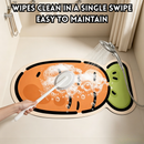 idrop 2 PCS Bathroom Floor Mat Super Absorbent Non Slip Bath Mat Quick Dry Diatomite Door Mat Toilet Entrance Rug Accessories Alas Lantai Bilik Air 2PCS Penyerap Air Anti Gelincir Alas Cepat Kering Jenis Diatomit Alas Pintu Permaidani Aksesori Bilik Mandi