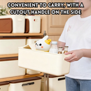 idrop 4 PCS – 34CM Desktop Storage Box with Lid Narrow Long Organizer Snack Container Rectangular Gap Storage Box Household Organizer Kotak Penyimpanan Meja 34CM Dengan Penutup Bekas Snek Organiser Panjang Sempit Kotak Penyimpanan Segi Empat Untuk Rumah
