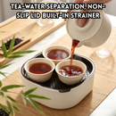 idrop 1 SET – Portable Travel Tea Set for One Person Outdoor & Office Use Instant Brewing Cup Food Grade Tea Cup Set Set Teh Perjalanan Mudah Alih 1SET Untuk Seorang Sesuai Untuk Aktiviti Luar & Pejabat Cawan Bancuhan Segera Gred Makanan