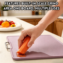 idrop 3 PCS All Purpose Cutting Board Storage Set Baby Food Preparation Set Fruit Non Slip Chopping Board Kitchen Organizer Papan Pemotong Serbaguna 3PCS Set Papan Potong Penyediaan Makanan Bayi Papan Potong Buah Anti Gelincir Dengan Penyimpanan Dapur