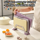 idrop 3 PCS All Purpose Cutting Board Storage Set Baby Food Preparation Set Fruit Non Slip Chopping Board Kitchen Organizer Papan Pemotong Serbaguna 3PCS Set Papan Potong Penyediaan Makanan Bayi Papan Potong Buah Anti Gelincir Dengan Penyimpanan Dapur