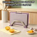 idrop 3 PCS All Purpose Cutting Board Storage Set Baby Food Preparation Set Fruit Non Slip Chopping Board Kitchen Organizer Papan Pemotong Serbaguna 3PCS Set Papan Potong Penyediaan Makanan Bayi Papan Potong Buah Anti Gelincir Dengan Penyimpanan Dapur