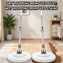 idrop 1 PCS Hands Free Spin Mop Set Self Cleaning Bucket Mop with Water Filtration & Drying Function One Bucket Floor Cleaning Mop Putar Tanpa Tangan 1PCS Dengan Baldi Pembersihan Diri Fungsi Penapisan Air dan Pengeringan Untuk Membersihkan Lantai Rumah