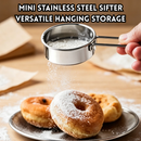 idrop 3 PCS – 304 Stainless Steel Powder Sifter Flour Sieve Baking Mesh Strainer Sugar Powder Shaker Cocoa Powder Filter Tool Penapis Serbuk Keluli Tahan Karat 304 Penapis Tepung Jaring Ayak Gula Serbuk Alat Baking Untuk Menapis Serbuk Koko dan Tepung