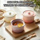 idrop 3 PCS 14CM Small Ceramic Casserole Pot with Lid Clay Steamer Double Layer Steaming for Pear Stewing Bird’s Nest Cooking Serving Periuk Seramik Kecil 14CM 3PCS Dengan Penutup Periuk Sup Tanah Liat Untuk Kukus Dua Tingkat Masak Pir & Sarang Burung