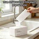 idrop 100 PCS 2 BOX Nano Magic Cleaning Sponge Wipes Disposable Tea Cup Cleaning Tool Magic Dishwashing Brush High Density Kitchen Cleaner Set Span 100PCS 2 Kotak Pembersih Cawan Sekali Guna Alat Pencuci Pinggan Dapur Penghilang Kotoran Serbaguna