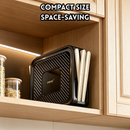 idrop 1 PCS – 25CM Foldable Kitchen Prep Storage Rack Multi Layer Ingredient Tray Organizer Hotpot Food Holder Countertop Rak Penyimpanan Penyediaan Dapur 25CM Boleh Lipat Rak Berlapis Pelbagai Fungsi Untuk Susun Bahan Masakan Dulang Hotpot dan Meja Dapur