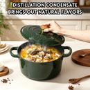 idrop 1 PCS 26CM Enamel Pot Slow Cooking Pot Cast Iron Casserole Stew Seafood Soup Pot Ceramic Coated Cookware Induction Cooker Compatible Kitchen Periuk Enamel 26CM 1PCS Periuk Masak Perlahan Besi Tuang Rebus Sup & Makanan Laut Sesuai Untuk Dapur Induksi