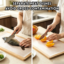 idrop 3 BOX – Disposable Cutting Board Sheets Paper Chopping Mat for Meat Fruit Vegetable Cutting Kitchen Use Outdoor Pad Preparation Non Slip Papan Pemotong Pakai Buang Alas Potong Kertas Untuk Daging Buah Sayur Penyediaan Makanan Kegunaan Luar Rumah