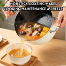 idrop 1 PCS 24CM Enamel Coated Cast Iron Pot Deep Casserole Cookware Double Handle Dutch Oven Household Use Gas Stove & Induction Cooker Periuk Besi Tuang Bersalut Enamel 24CM 1PCS Dalam Dengan Dua Pemegang Sesuai Untuk Dapur Gas & Induksi Kegunaan Rumah