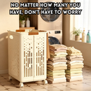 idrop 1 PCS – Large Foldable Laundry Basket Big Capacity Home Laundry Storage Basket Toy Storage Box Bathroom Organizer Storage Solution Bakul Dobi Lipat Besar 1PCS Kapasiti Besar Untuk Simpan Pakaian, Mainan & Keperluan Bilik Mandi