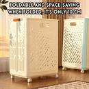 idrop 1 PCS – Large Foldable Laundry Basket Big Capacity Home Laundry Storage Basket Toy Storage Box Bathroom Organizer Storage Solution Bakul Dobi Lipat Besar 1PCS Kapasiti Besar Untuk Simpan Pakaian, Mainan & Keperluan Bilik Mandi