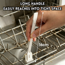 idrop 2 PCS – 3 in 1 Kitchen Cleaning Brush Grill Pan Gap Brush BBQ Rack Brush Multifunctional Drain Basket Cleaning Brush Berus Pembersih Dapur 3 Dalam 1 Berus Celah Kuali Grill dan Rak BBQ Berus Serbaguna Untuk Membersihkan Bakul Penapis Air Alat Dapur