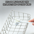 idrop 2 PCS – 3 in 1 Kitchen Cleaning Brush Grill Pan Gap Brush BBQ Rack Brush Multifunctional Drain Basket Cleaning Brush Berus Pembersih Dapur 3 Dalam 1 Berus Celah Kuali Grill dan Rak BBQ Berus Serbaguna Untuk Membersihkan Bakul Penapis Air Alat Dapur