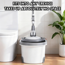 idrop 1 PCS Hands Free Spin Mop Set Self Cleaning Bucket Mop with Water Filtration & Drying Function One Bucket Floor Cleaning Mop Putar Tanpa Tangan 1PCS Dengan Baldi Pembersihan Diri Fungsi Penapisan Air dan Pengeringan Untuk Membersihkan Lantai Rumah