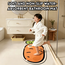 idrop 2 PCS Bathroom Floor Mat Super Absorbent Non Slip Bath Mat Quick Dry Diatomite Door Mat Toilet Entrance Rug Accessories Alas Lantai Bilik Air 2PCS Penyerap Air Anti Gelincir Alas Cepat Kering Jenis Diatomit Alas Pintu Permaidani Aksesori Bilik Mandi