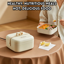 idrop 1 PCS – Electric Heated Lunch Box Plug In Food Warmer Bento with Cutlery and Insulated Bag Portable Lunch Container for Office Use Bekas Makan Elektrik Pemanas Dengan Sudu Garpu dan Beg Penebat Bento Mudah Alih Untuk Pejabat Tanpa Perlu Tambah Air