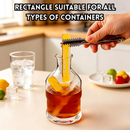 idrop 1 SET Creative French Fries Ice Cube Mold Food Grade Long Strip Ice Tray Ice Stick for Refrigerator Water Bottle Juice & Drinks Set Acuan Ais Bentuk Kentang Goreng Gred Makanan Bekas Ais Jalur Panjang Untuk Peti Sejuk Botol, Jus & Air Minuman