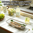 idrop 1 PCS 304 Stainless Steel Chopsticks & Spoon Storage Box Drain Rack Kitchen Countertop Cutlery Organizer Tableware Holder Bekas Simpan Penyepit & Sudu Keluli Tahan Karat 304 1PCS Dengan Rak Saliran Pinggan Mangkuk Dapur Bentuk Untuk Meja Rumah