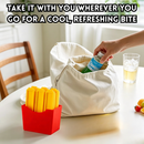 idrop 1 SET Creative French Fries Ice Cube Mold Food Grade Long Strip Ice Tray Ice Stick for Refrigerator Water Bottle Juice & Drinks Set Acuan Ais Bentuk Kentang Goreng Gred Makanan Bekas Ais Jalur Panjang Untuk Peti Sejuk Botol, Jus & Air Minuman