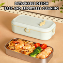 idrop 1 PCS – 900ML Electric Heated Lunch Box 24H Insulated Bento Box Plug In Food Warmer Portable Lunch Container with Insulated Bag Set Bekas Makan Elektrik 900ML Dengan Pemanas Makanan 24 Jam Kotak Bento Boleh Cucuk Elektrik Dengan Beg Penebat