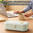 idrop 1 PCS – 900ML Electric Heated Lunch Box 24H Insulated Bento Box Plug In Food Warmer Portable Lunch Container with Insulated Bag Set Bekas Makan Elektrik 900ML Dengan Pemanas Makanan 24 Jam Kotak Bento Boleh Cucuk Elektrik Dengan Beg Penebat