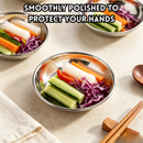 idrop 4 PCS – 316L Stainless Steel Sauce Dish Seasoning Plate BBQ Dipping Bowl Side Dish Plate Small Serving Dish Household Tableware Set Pinggan Sos Keluli Tahan Karat 316L 4PCS Pinggan Perasa Pinggan Pencicah BBQ Pinggan Lauk Kecil Untuk Kegunaan Rumah