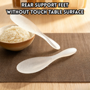 idrop 1 PCS – Non Stick Rice Paddle High Temperature Resistant Rice Scoop Kitchen Cooker Serving Spoon Resin Handle Trendy Rice Paddle Sudu Nasi Tidak Melekat 1PCS Tahan Suhu Tinggi Senduk Nasi Dapur Sudu Hidang Untuk Periuk Nasi Pemegang Resin Gaya Moden