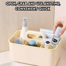 idrop 1 PCS – Baby Care Storage Box Portable Bath Basket Bedside Diaper Organizer Multi Compartment Baby Essentials Container Set Set Kotak Penyimpanan Penjagaan Bayi Bakul Mandian Mudah Alih Bekas Lampin Tepi Katil Bekas Bayi Berpetak Serbaguna