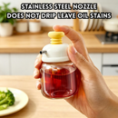 idrop 2 PCS 100ML Press Oil Dispenser Bottle Kitchen Measuring Leakproof Seasoning Precise Oil Control Cooking Sauce Container Botol Minyak Tekan 100ML 2PCS Dapur Dengan Sukatan Mudah Kawal Kuantiti Minyak Anti Titisan dan Anti Bocor Bekas Perasa Rumah