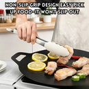 idrop 2 PCS Korean BBQ Scissors Stainless Steel Kitchen Food Shears with Tongs Barbecue Scissors for Steak Vegetables and Food Cut Set Gunting BBQ Korea 2PCS Keluli Tahan Karat Dengan Penyepit Gunting Dapur Untuk Potong Steak Sayur dan Pelbagai Makanan