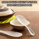 idrop 1 PCS – Non Stick Rice Paddle High Temperature Resistant Rice Scoop Kitchen Cooker Serving Spoon Resin Handle Trendy Rice Paddle Sudu Nasi Tidak Melekat 1PCS Tahan Suhu Tinggi Senduk Nasi Dapur Sudu Hidang Untuk Periuk Nasi Pemegang Resin Gaya Moden